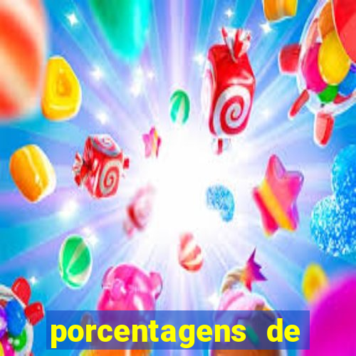 porcentagens de jogos pagantes